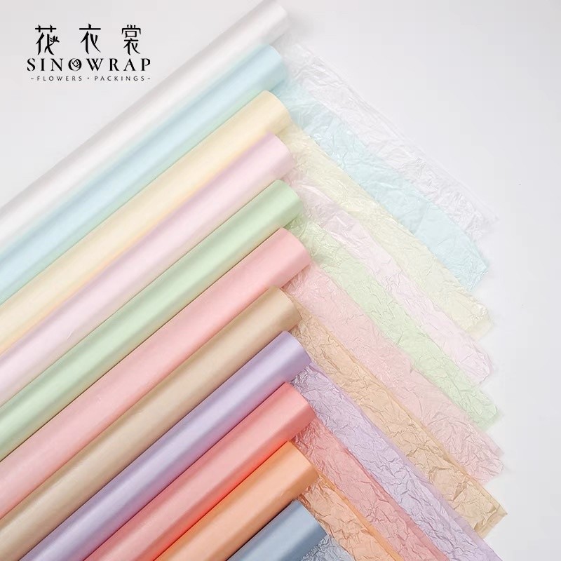 

(20Lembar)Flower Wrapping Paper / Pearl Pear Paper Cellophane Kertas Bunga Buket Tissue Florist