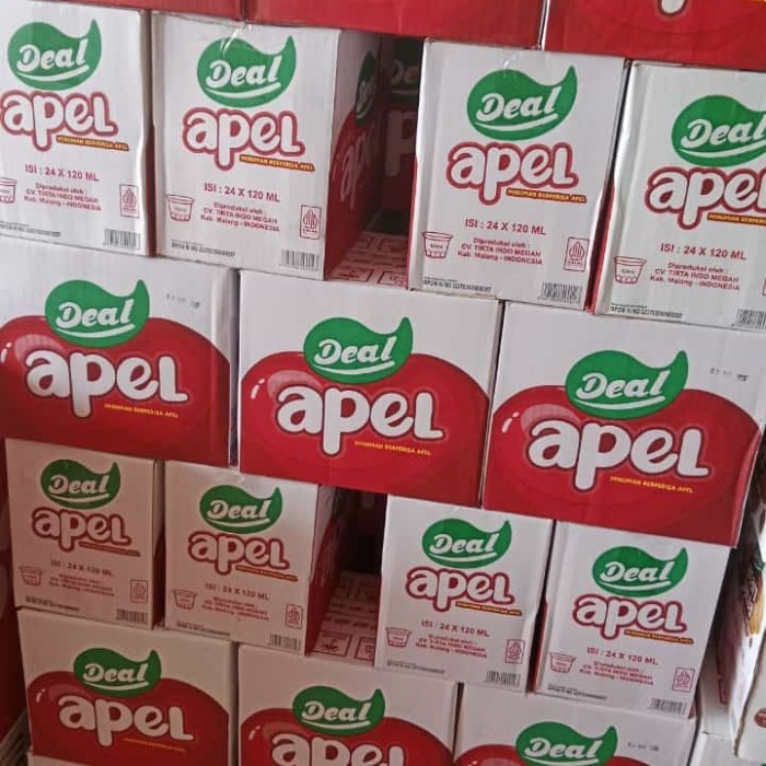 

Minuman Deal Rasa Apel isi 24 cup