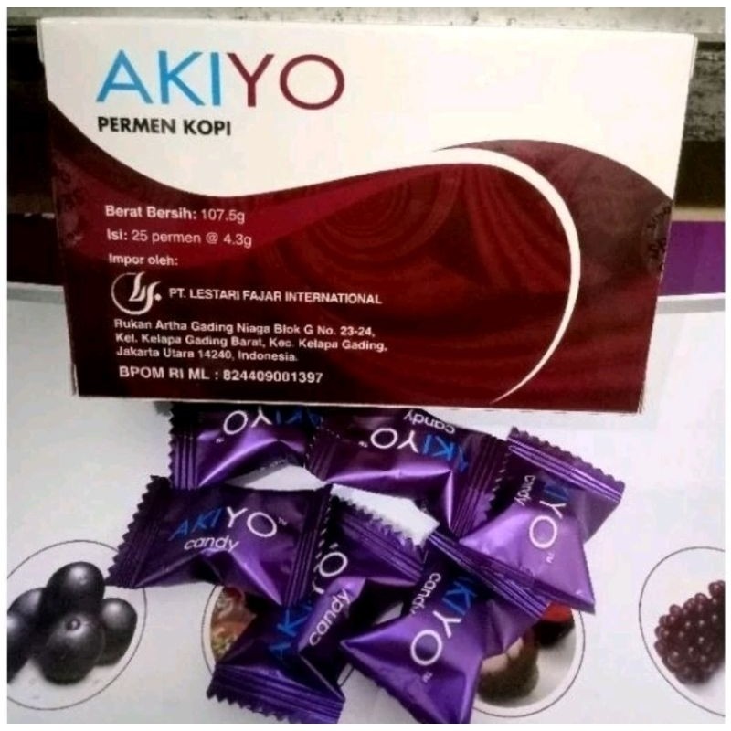 

[ ]AKIYO CANDY ORIGINAL PERMEN KOPI SATUAN 1PCS YTTA DEPOK/BOGOR