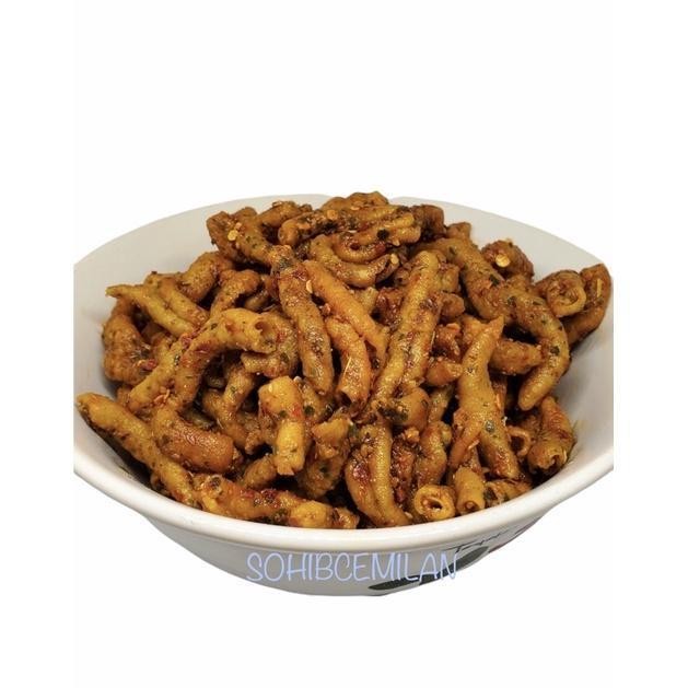 

AZ Keripik 1/2kg - USUS CRISPY PEDAS DAUN JERUK - USUS KRISPI - KERIPIK USUS Kripik usus - Pedas