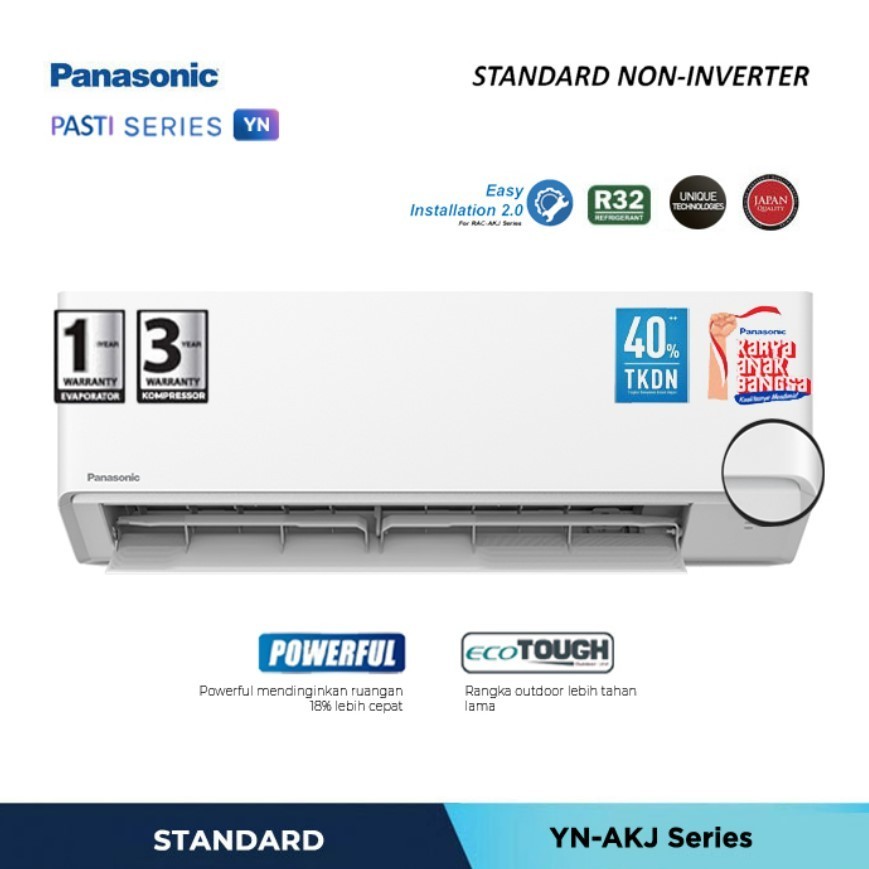AC Panasonic 1PK CS-YN9AKJ Standard YN 9 AKJ - Khusus JADETABEK KOTA