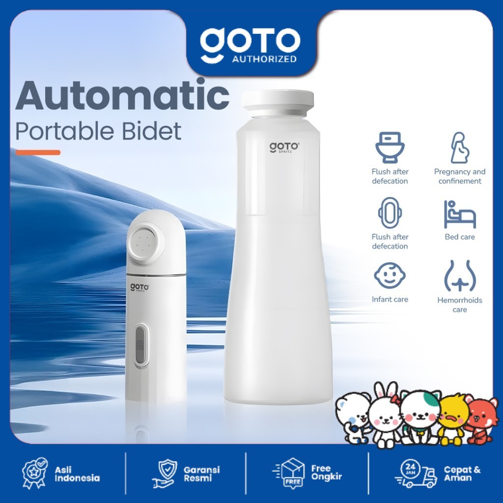 Goto Spritz Bidet Semprotan Cebok Otomatis Toilet Portable Travel