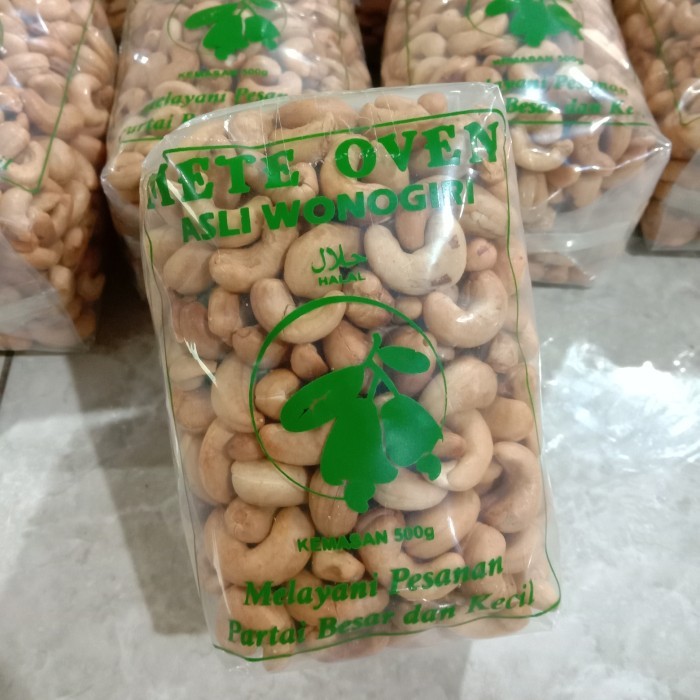 

kacang mete oven 500 gr - 250 gr