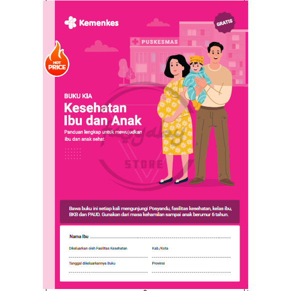

Buku KIA 2024 / 2025 buku KIA baru buku KIA NEW 2024 / buku kesehatan ibu dan anak / buku pink / buku bidan // buku dokter