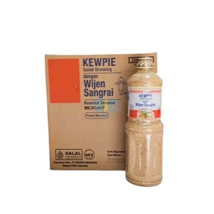 

Kewpie Salad Dressing Roasted Sesame 1 Liter x 6 pcs Saus Rasa Wijen Sangrai
