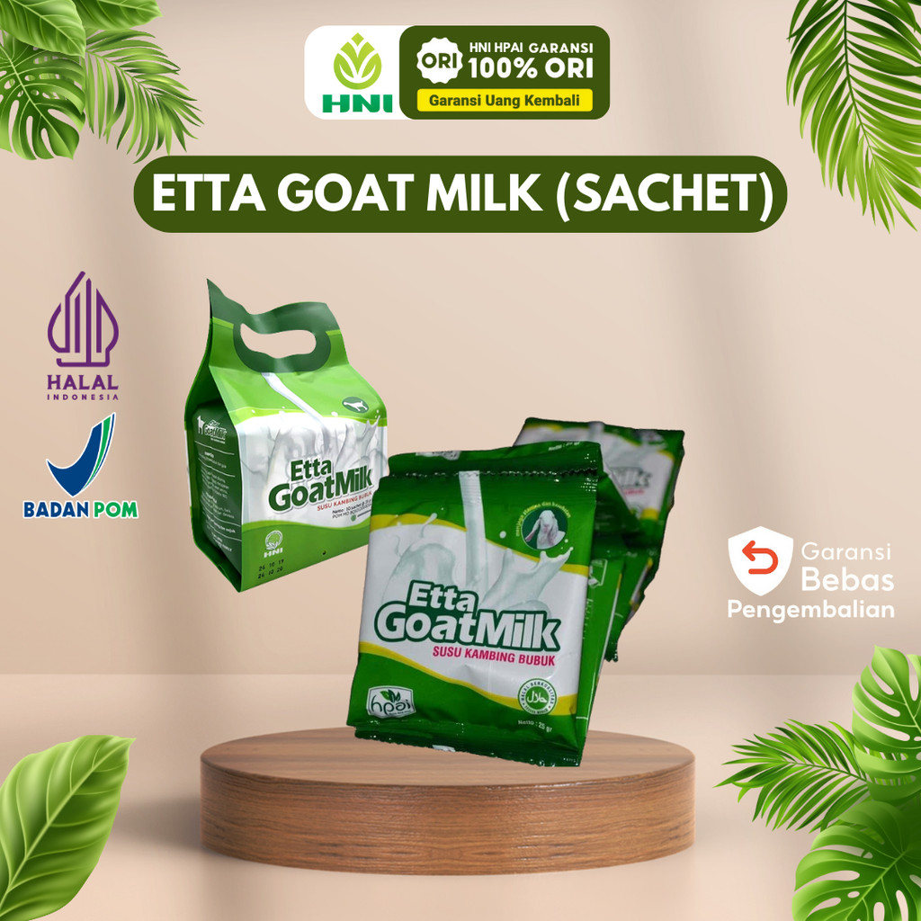 

Etta GoatMilk HNI HPAI (25gr) - 1 Sachet