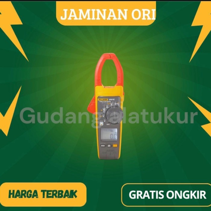 Fluke 376 FC Fuel Connect Digital Clamp Meter with iFlex Fluke 376FC asli original