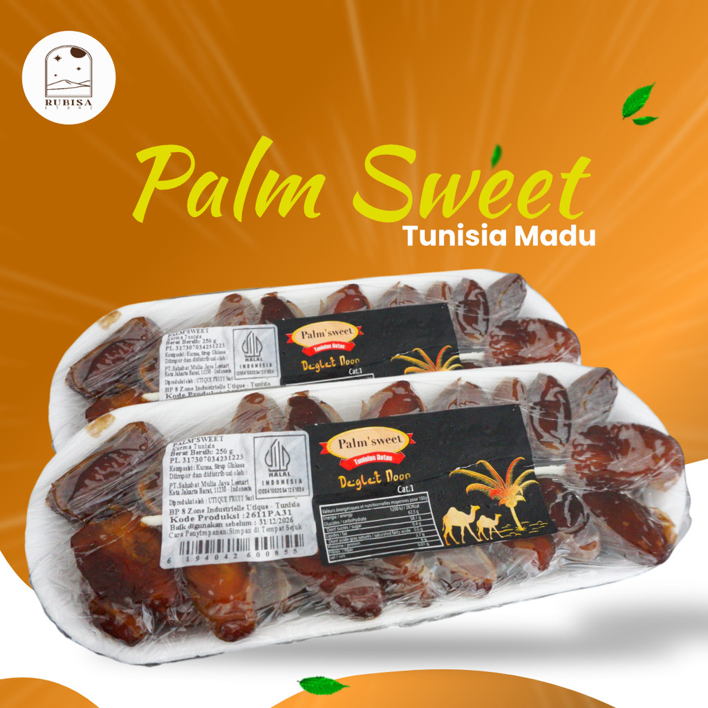 

Kurma tunis madu - Palm Sweet - kurma tunisia 250gr