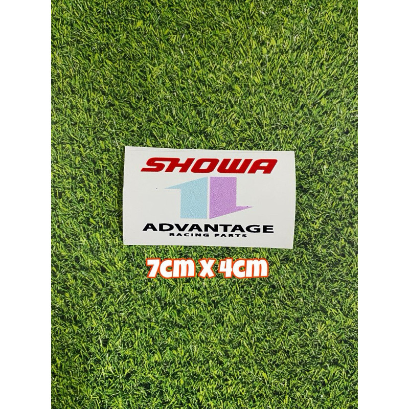 Stiker Showa 7x4cm Stiker Motor Showe 7x4cm - Hercules Racing