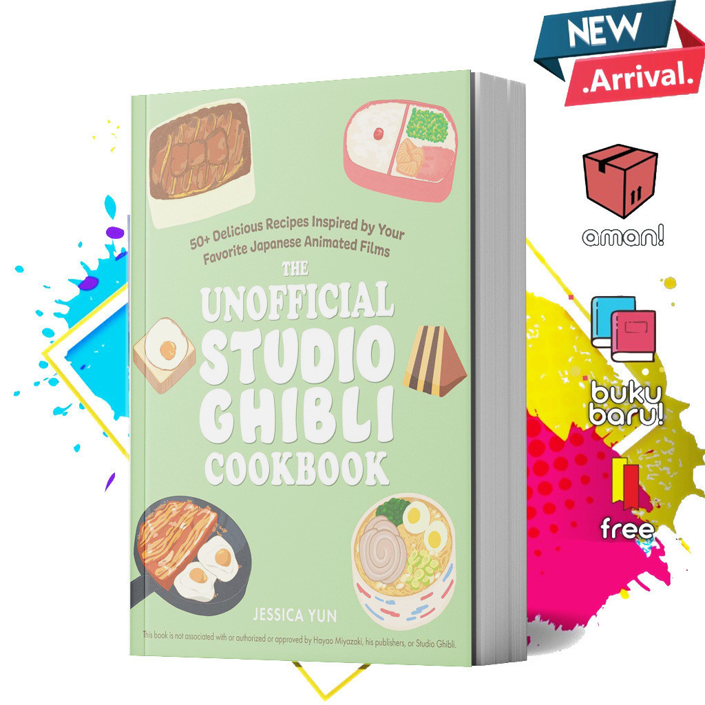 The Unofficial Studio Ghibli Cookbook by Jessica Yun (English)