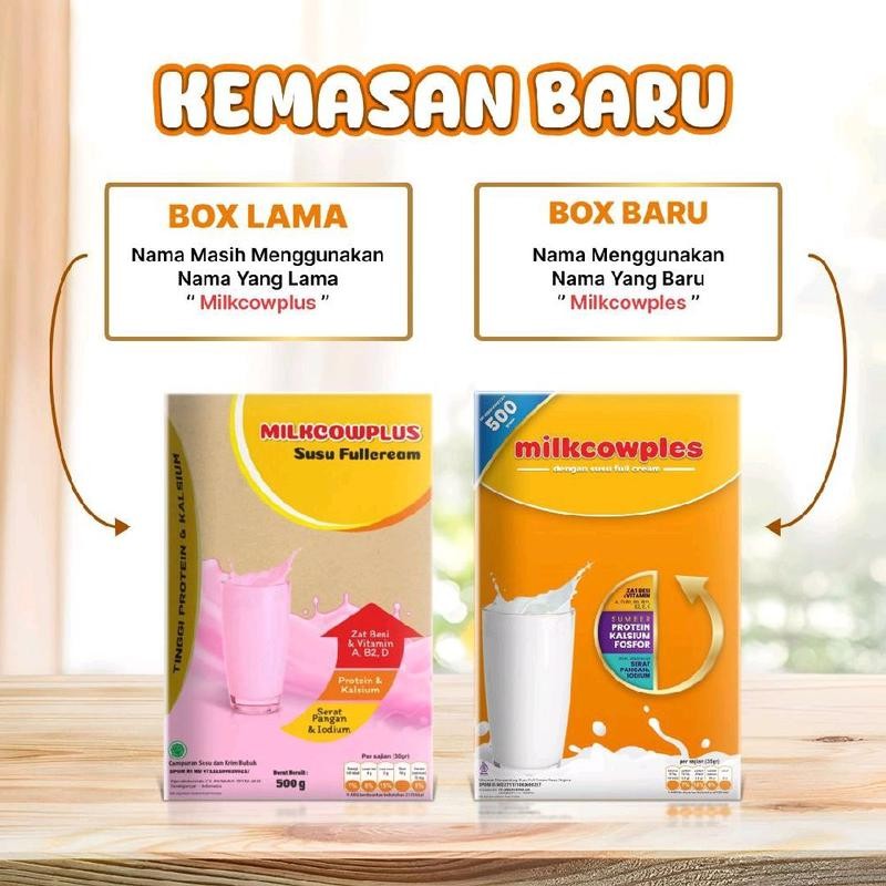 

Milkcowples - Susu Berkalsium Susu Milkcowples isi 2