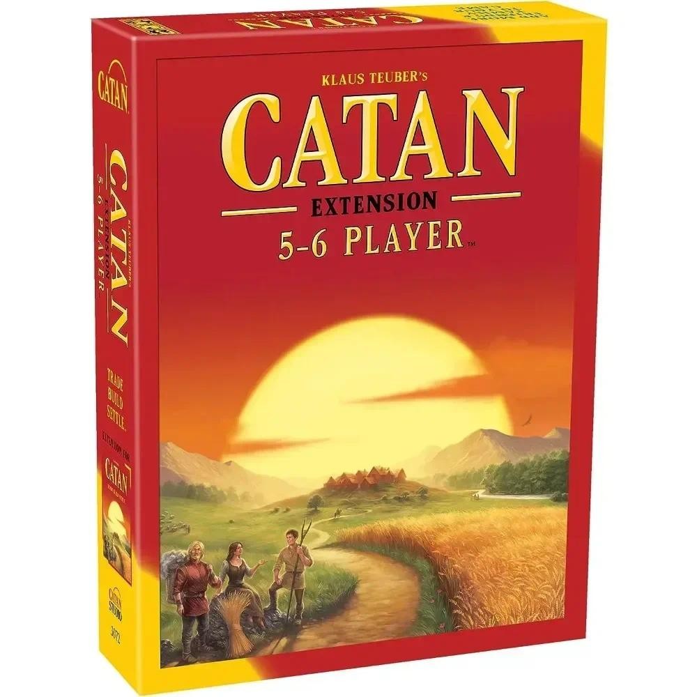 

CATAN | Base Game 5 and 6 Player | Board Game EXTENSION | Ages 10+ | 3-6 Players | 120 Minutes Playing Time