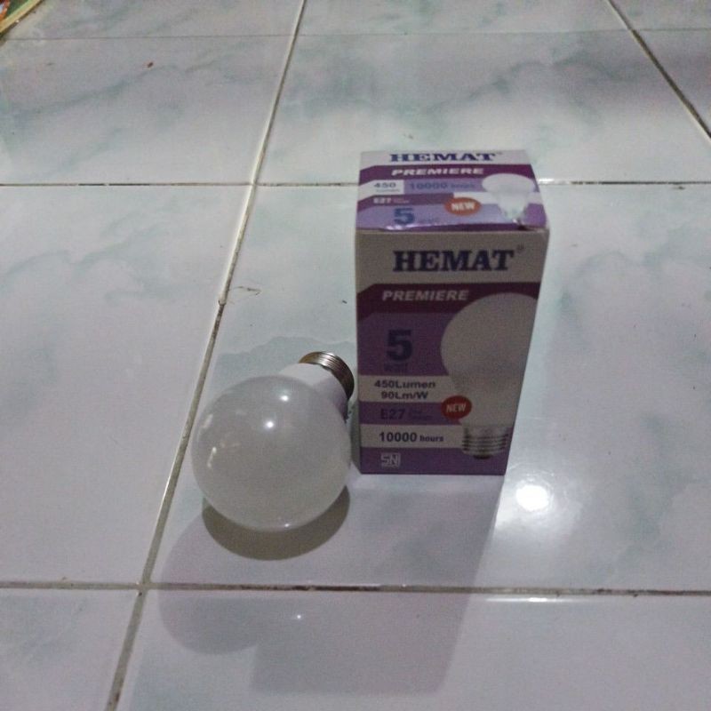 lampu hemat premier 5 watt