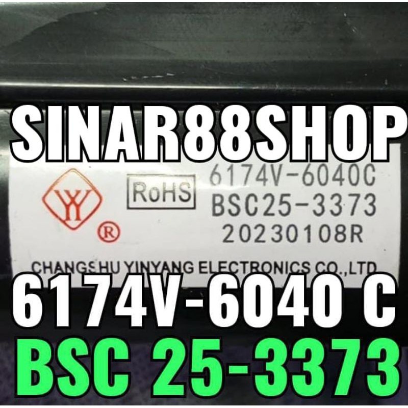 6174v-6040c 6174z-6040c bsc25-3373 FLAYBACK TV BSC 25-3373 FLAIBACK FLYBACK FLEBACK PLAYBACK PLYBACK