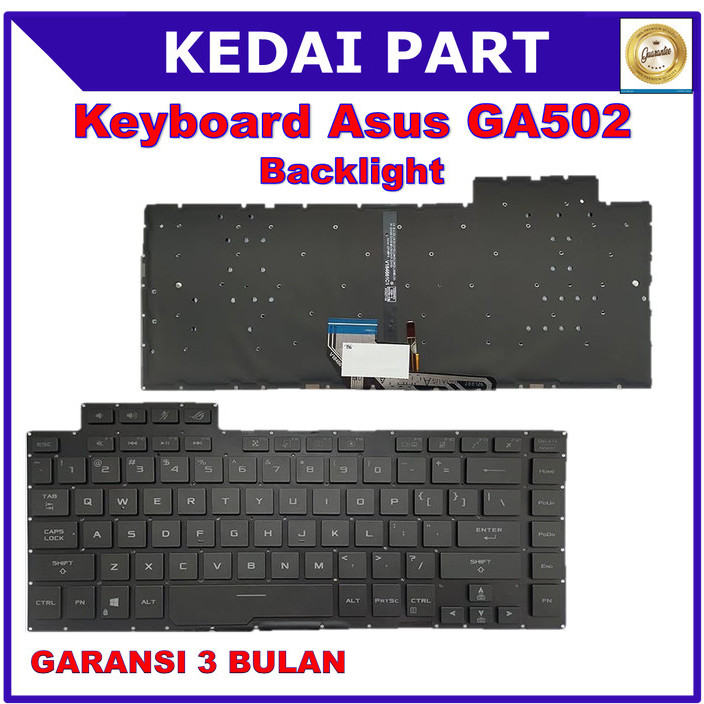 Keyboard Asus ROG Zephyrus GA502 GX502 GA502D GA502DU GA502G Backlight