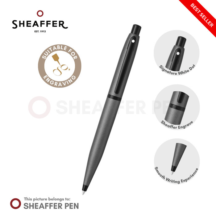 

[PROMOSI] Sheaffer VFM Matte Gun Metal Ballpoint - Gun Metal