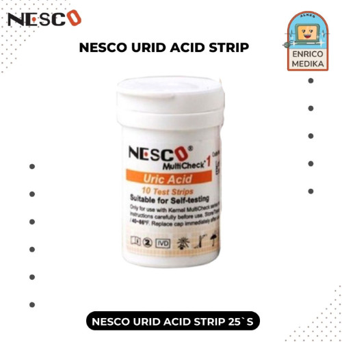 NESCO - STRIP ASAM URAT / Strip Test Asam Urat