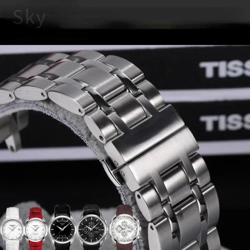 Watch Strap Stainless Steel for Tissot 1853 Couturier T035410 T035617 T035627 T035428 Men's Original