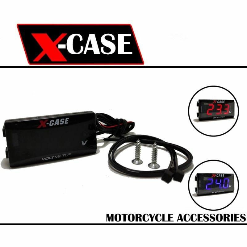 Voltmeter Aki Digital Waterproof X-Case Universal