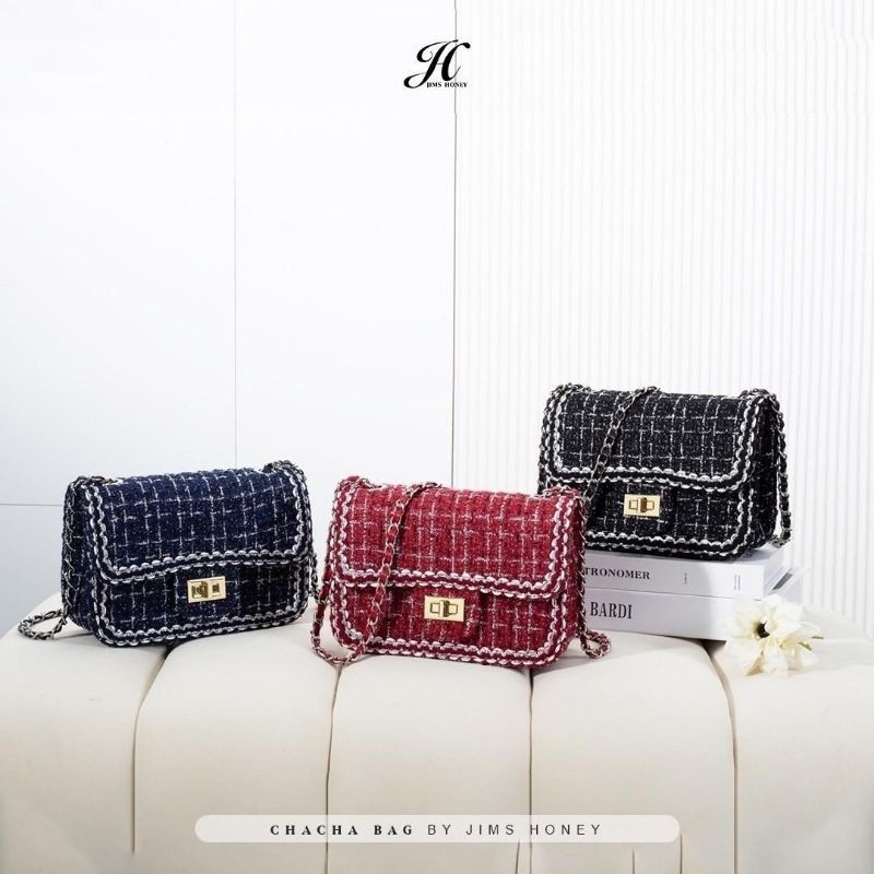JIMS HONEY CHA-CHA BAG JIMS HONEY TAS SELEMPANG WANITA 100% ORIGINAL STORE