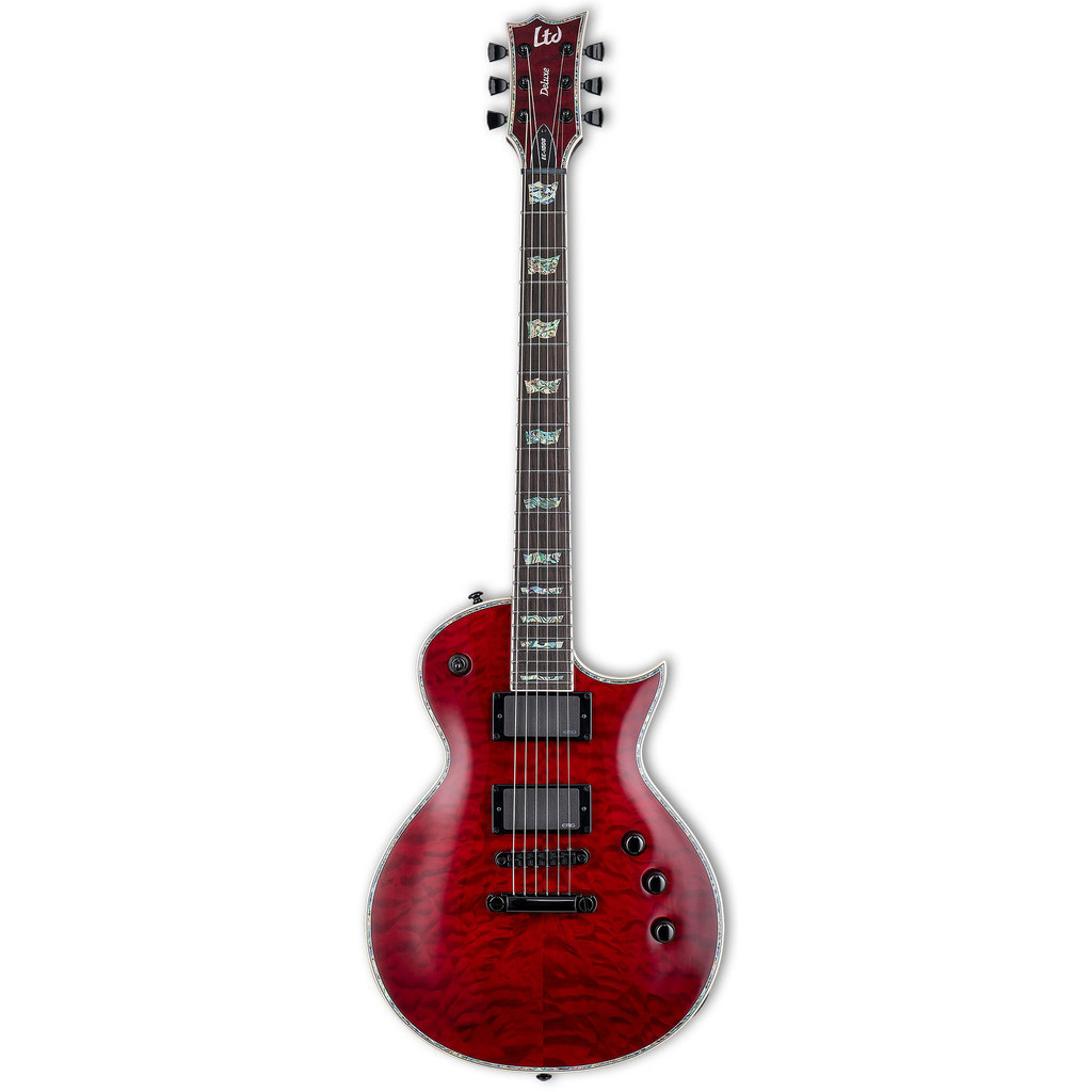 LTD SEE THRU BLACK CHERRY - EC1000STBC Gitar Elektrik
