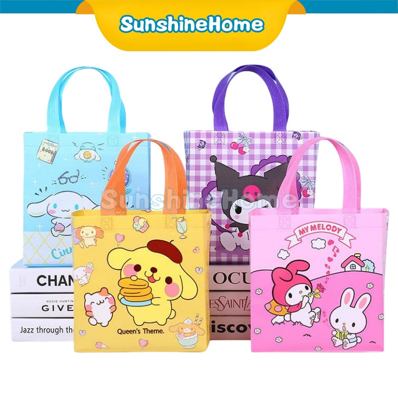 

Tas Ulang Tahun Karakter Sanrio / Tas Ulta Sanrio Cinnmoroll Kuromi Melody / Tas Ulang Tahun Hadiah Karakter Sanrio / Tas Souvenir Ulang Tahun Anak