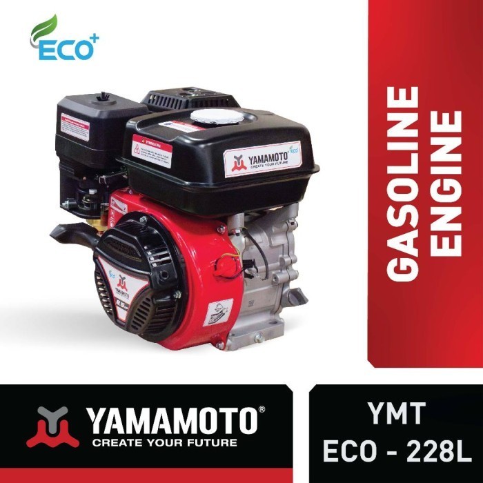 YAMAMOTO Gasoline Engine Eco Series YMT - 228L Mesin Bensin 8.5 HP Putaran Lambat