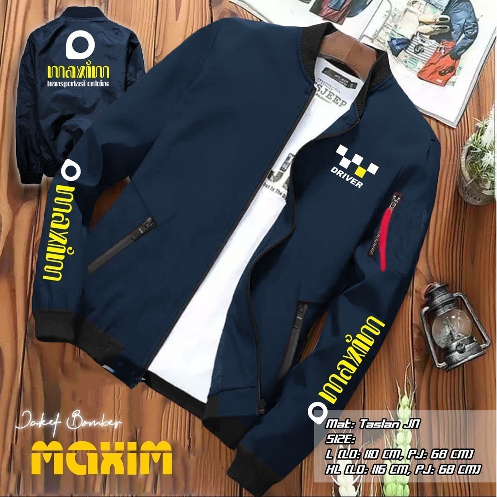 JAKET INDRIVER MAXIM | JAKET MAXIM PARASUT TERBARU