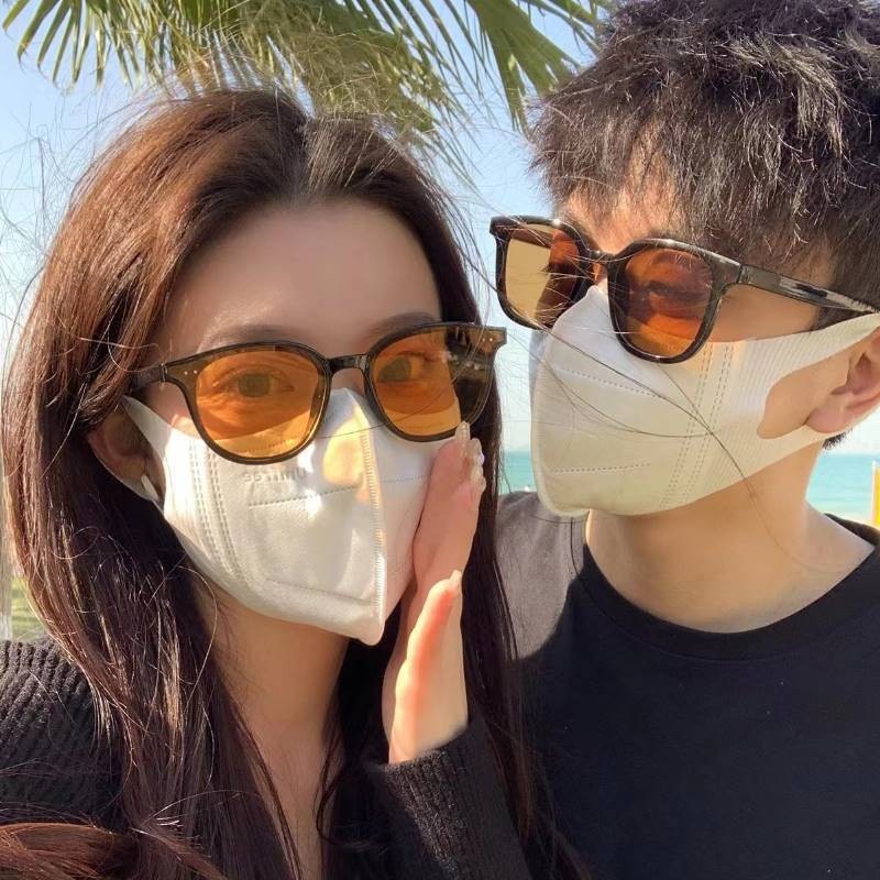 [Value Choice]Vintage Square Frame Sunglasses Elegant Light Luxury Style Sunscreen Fashion Sunglasse