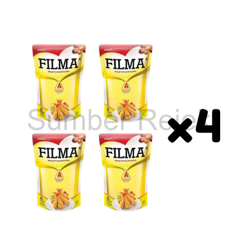 

FILMA MINYAK GORENG 2 LITER X 4 POUCH | MINYAK REFILL