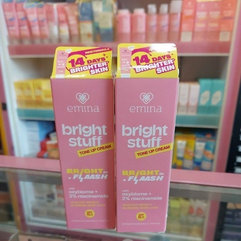 Emina tone up cream | Pelembab Emina