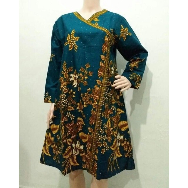 TUNIK TERBARU/BATIK/BATIK WANITA MODERN/BAJU WANITA/FASHION WANITA/BAJU BATIK/BAJU ATASAN/BAJU/TUNIK