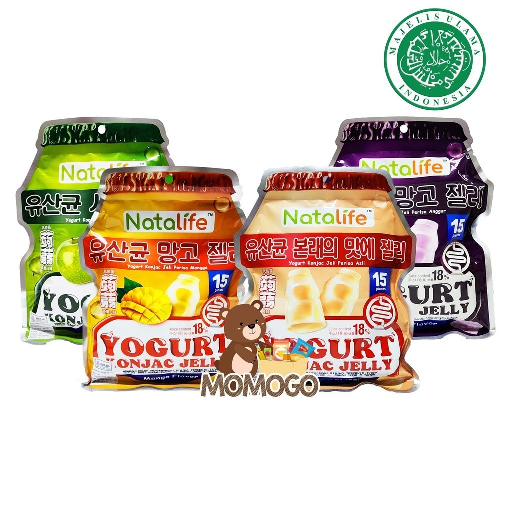 

NATALIFE YOGURT KONJAC JELLY/JELI AGAR 300GR