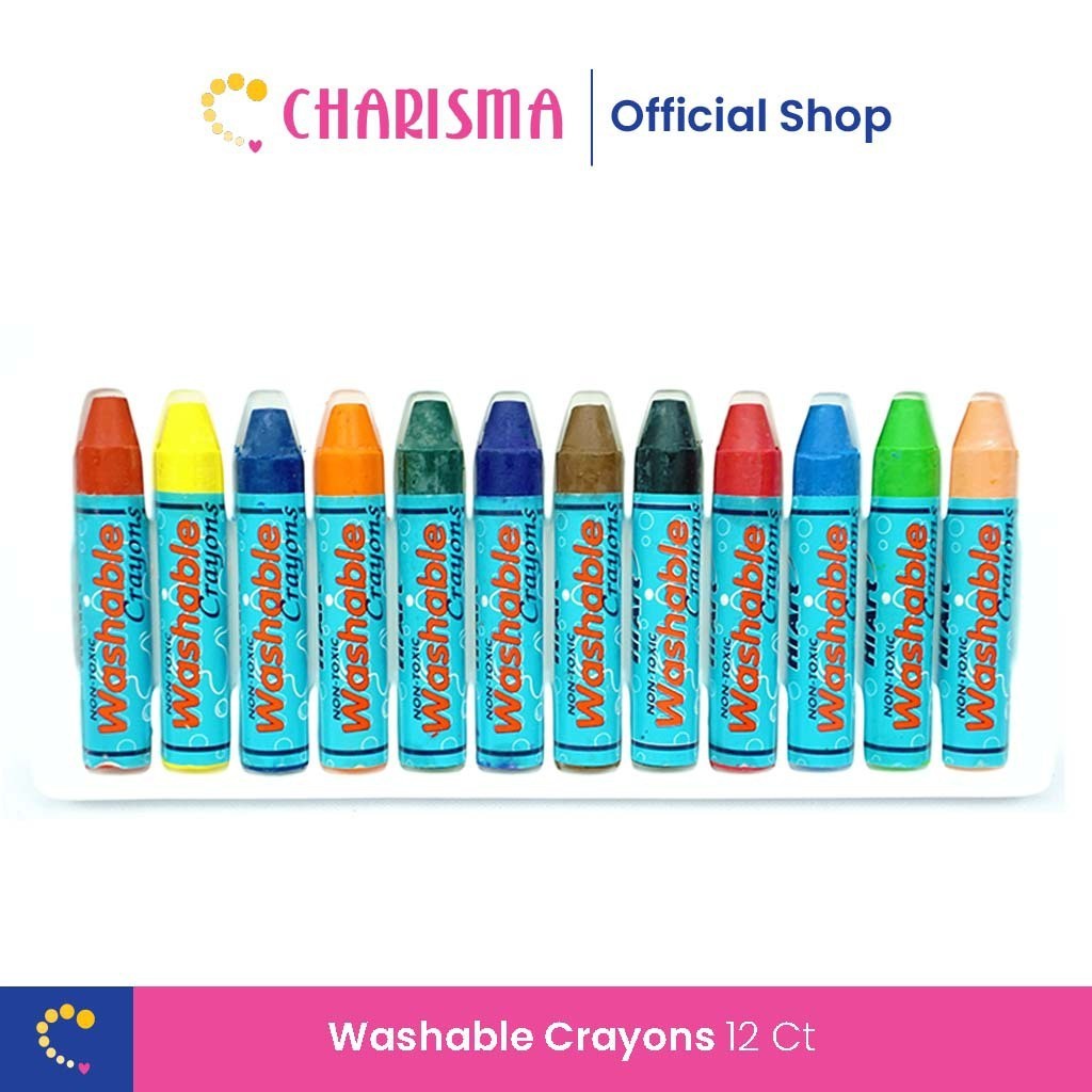 

Charisma Hi Art Washable Crayons - 91429