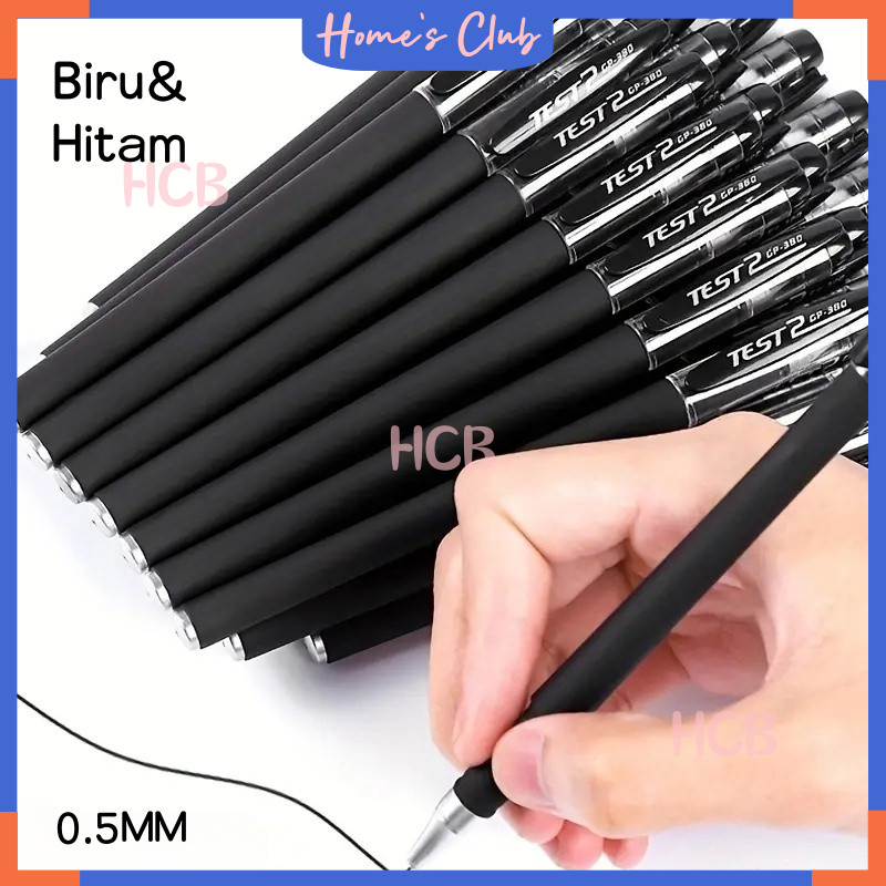 

HCB Bolpoint Tinta Gel 0.5Mm Atk / Alat Tulis Kantor Sekolah Pena Pen Tinta Cair / Pulpen Warna Warni Ujung Lancip