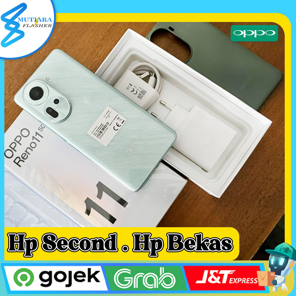 Oppo Reno 11 5G | Reno 11F 5G Ram 8 Rom 256GB Second Original