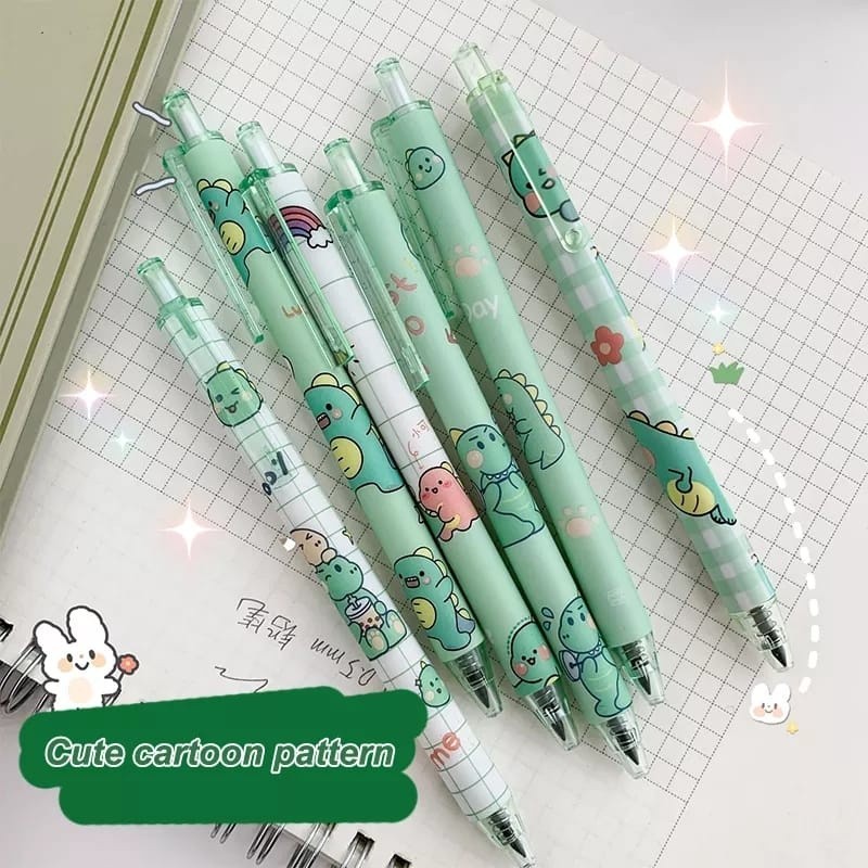 

Pulpen Gel Motif Cartoon Pulpen Pelajar Dan Kantor Pena Lucu Motif Dinosaur