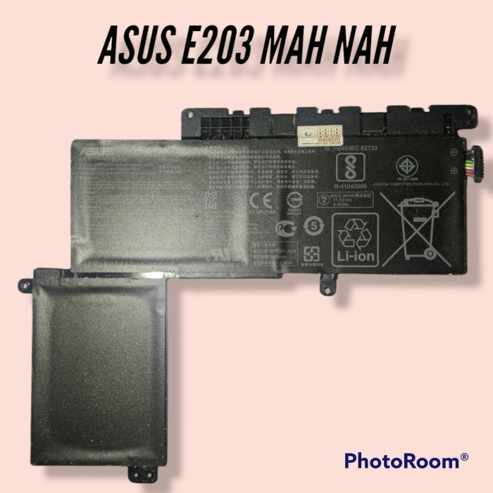 Baterai Laptop ASUS E203 E203N E203M E203MA E203NAH E203MAH B31N1629 Original