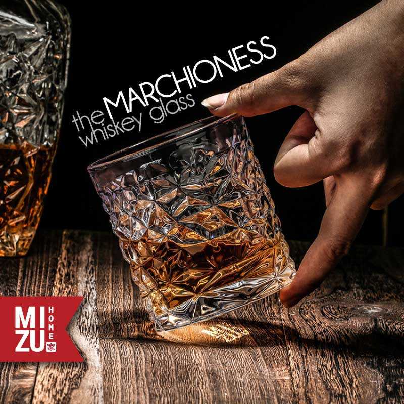 TERMURAH  THE MARCHIONESS Whiskey Wiski Glass Gelas Kaca Whisky Bir Alkohol Air Minum On The Rocks c