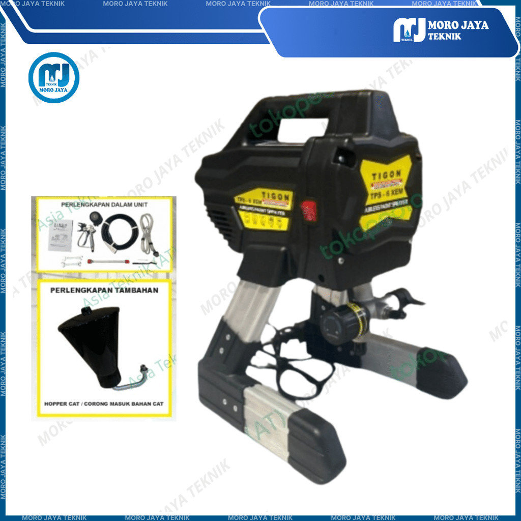Airless Paint Sprayer TIGON TPS 6 XEM, Airless Paint Sprayer Tigon Original Terbaik