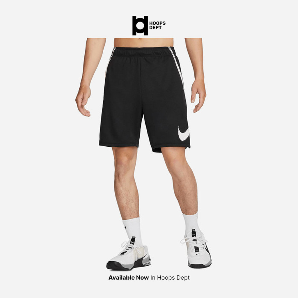 NIKE Celana Pendek Pria DRIFIT DYE KNIT TRAINING SHORTS DQ4813010 ORIGINAL