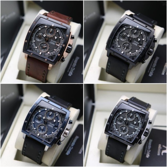 Jam Tangan Pria / Cowok Alexandre Christie 6376 AC 6376
