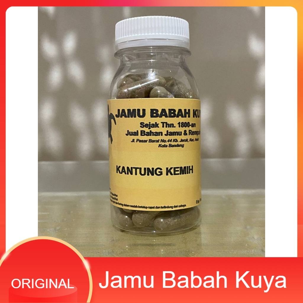 

Jamu Babah Kuya - Kantung Kemih (50 Kapsul) Herbal