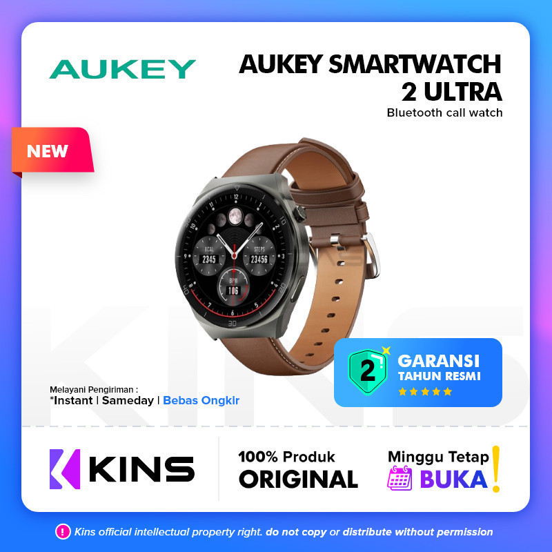 AUKEY Smartwatch 2 Ultra Aukey SW-2U SmartWatch 2 Ultra Bluetooth Call