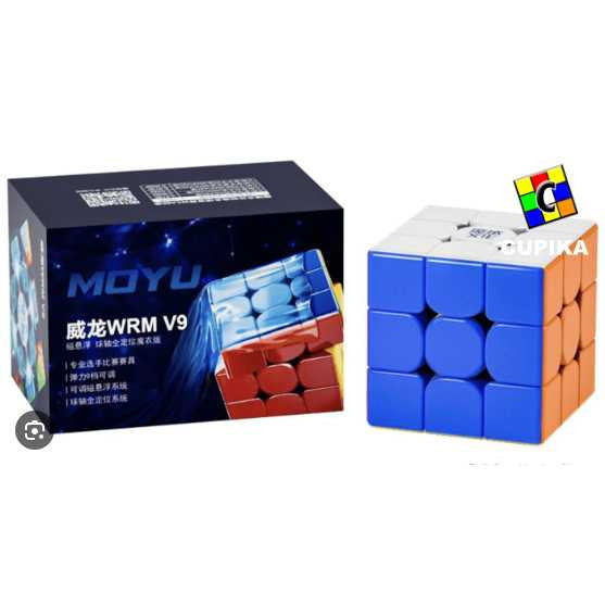 GV53ED Rubik 3x3 Moyu Weilong WRM V9 Magnetic Maglev Ballcore UV WR M 2023