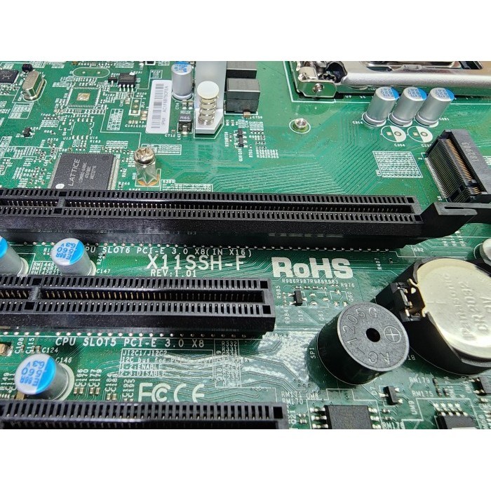 Motherboard Supermicro X11SSH-F LGA 1151 CPU G4560 W/CPU AND HEADSINK