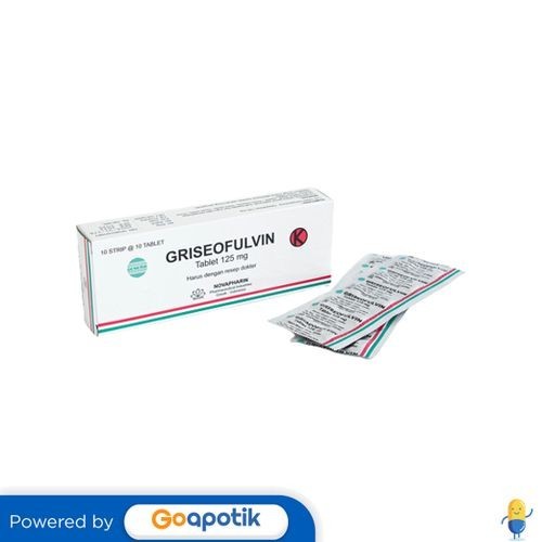 Griseofulvin Novapharin 500 Mg Box 100 Tablet