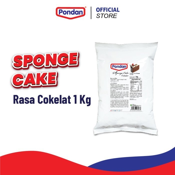 

Pondan Sponge Cake Mix 1 Kg - Pandan