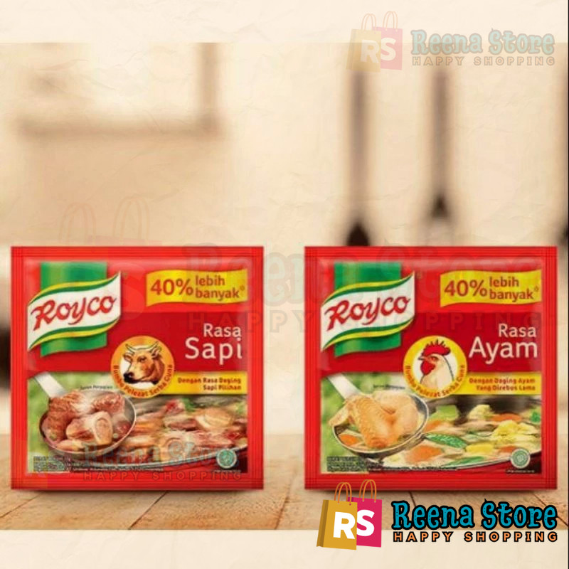 

ROYCO 1 renceng 12 sachet @ 9 gram - Reena Store