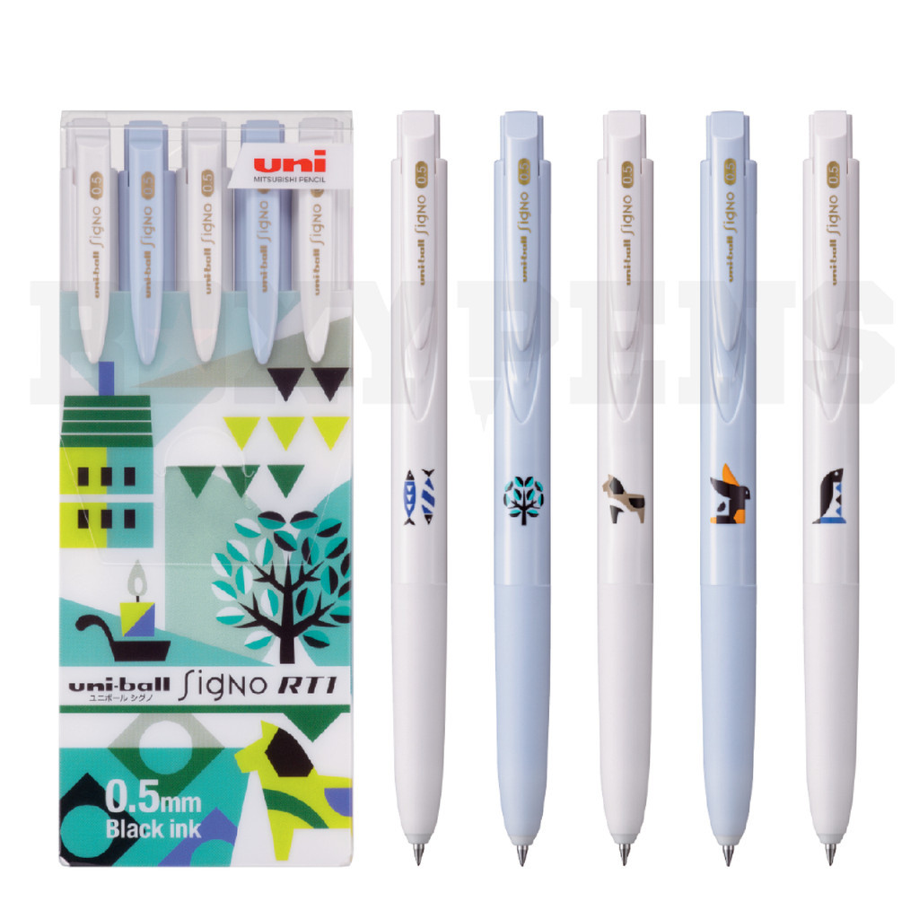

Uniball Signo RT1 Nordic Series - 0,5 mm Black Ink